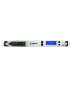 Kingray EDFA Optical Fibre Amplifier: 8 Port 1550nm with CWDM p/port,-15.5dBm per output port