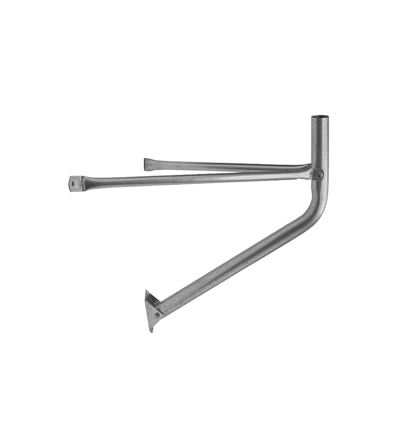 Bracket SAT: Extended Vertical Wall Mount (no fixings included) suit Offset Antenna 65-90cm