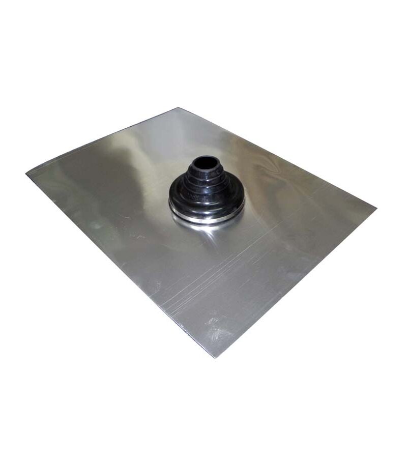 Pipe Flashing, Aluminium – Standard for Tiled Roof Penetrations