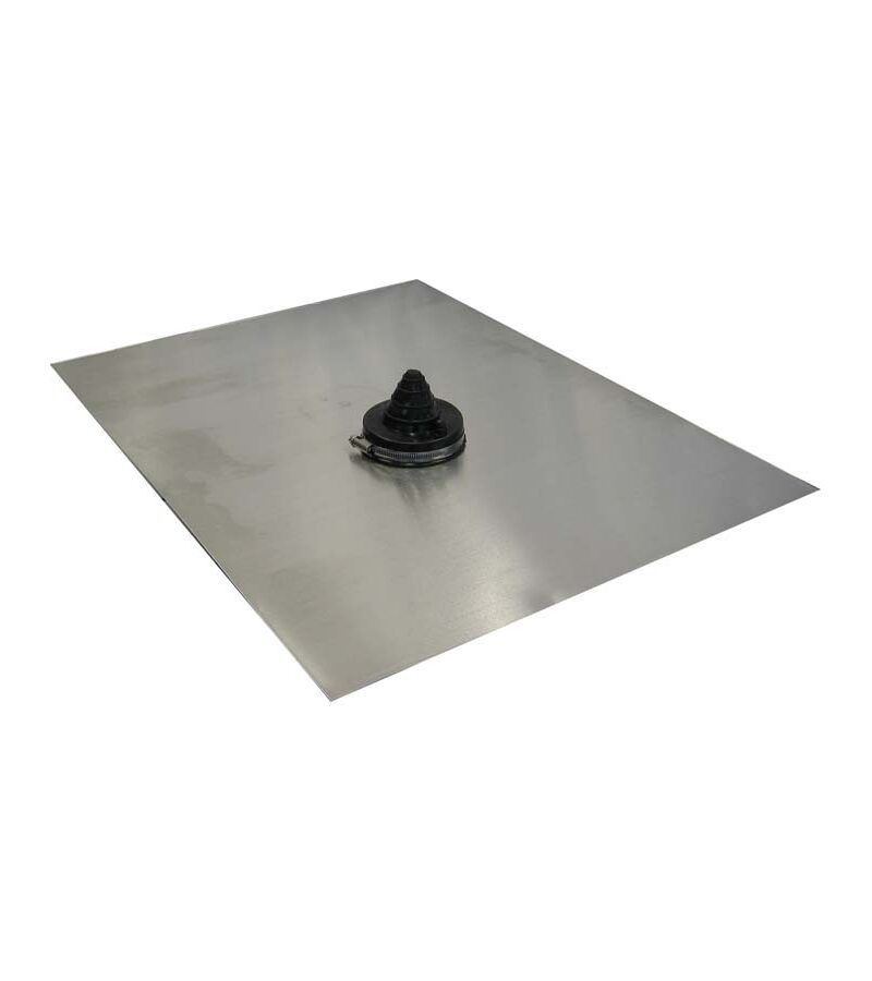 Pipe Flashing, Aluminium – Standard for Tiled Roof Penetrations