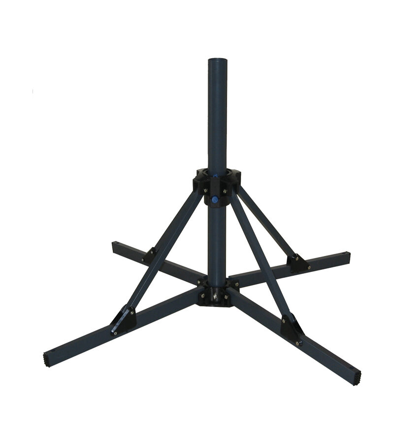 Portable, Folding QUAD Legged Satellite Dish Stand