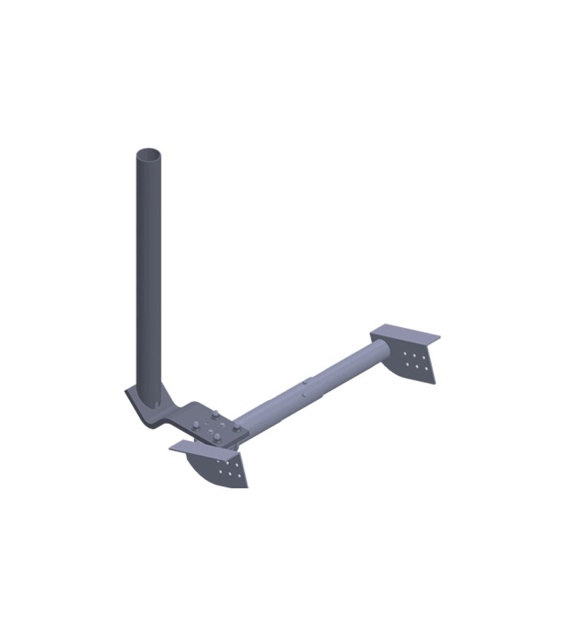 Bracket SAT: SBSUT6 Under Tile Roof 450mm-600mm Rafter Mount - Suits 65-85cm Satellite Dish