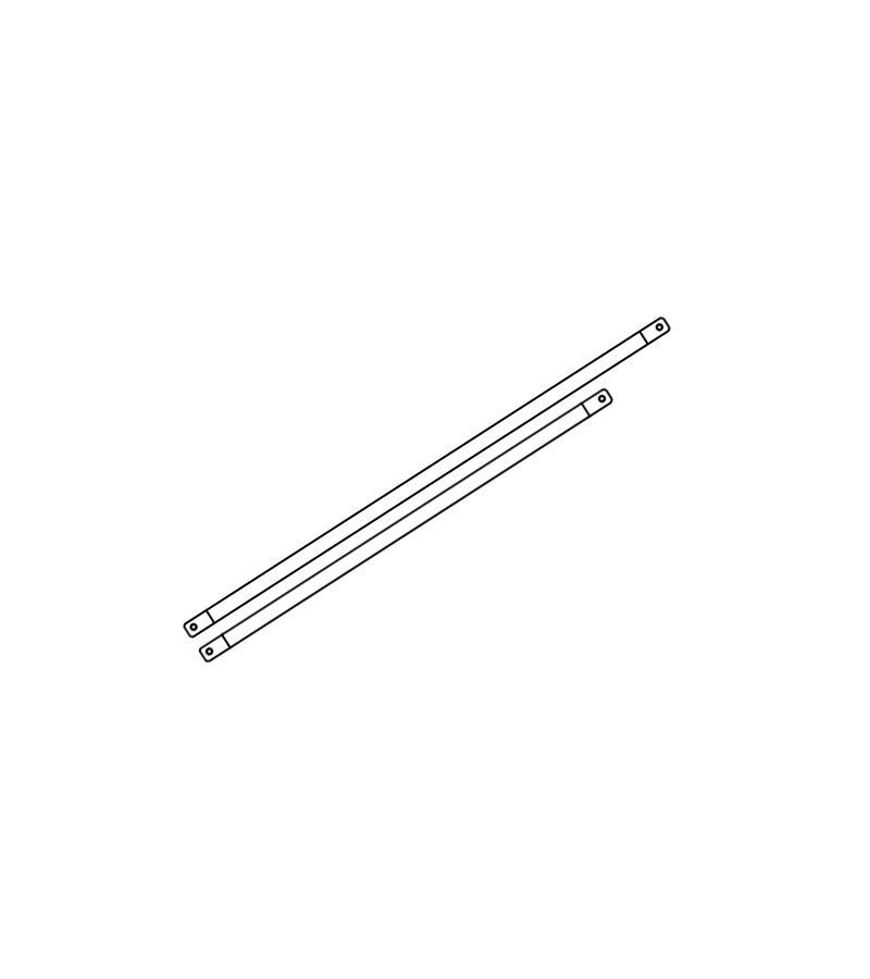 Stay Bars - Fixed Masting Stay Bar / Bracing Bars (Pair)