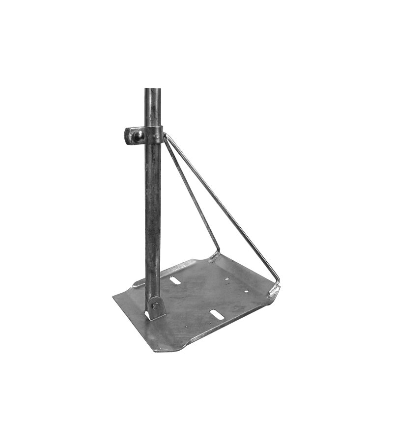 Corrugated Roof - Tin Roof Antenna Mounting Inc 1.2M Mast