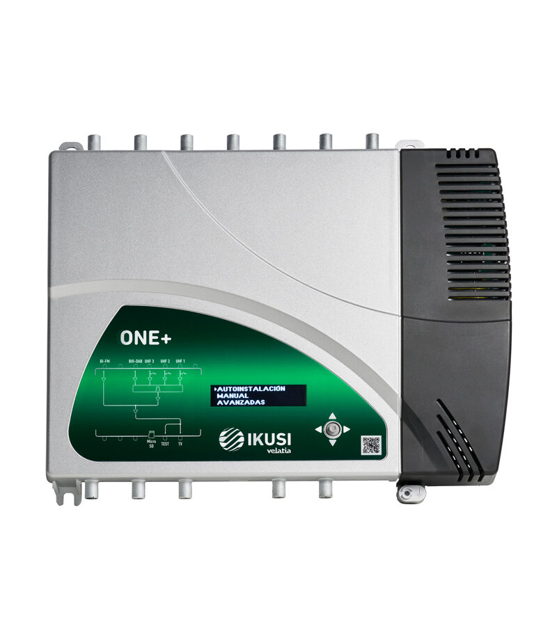 IKUSI by FAGOR ONE+ 2865 (FTA Only) Programmable Digital Headend Amplifier with 5 Inputs