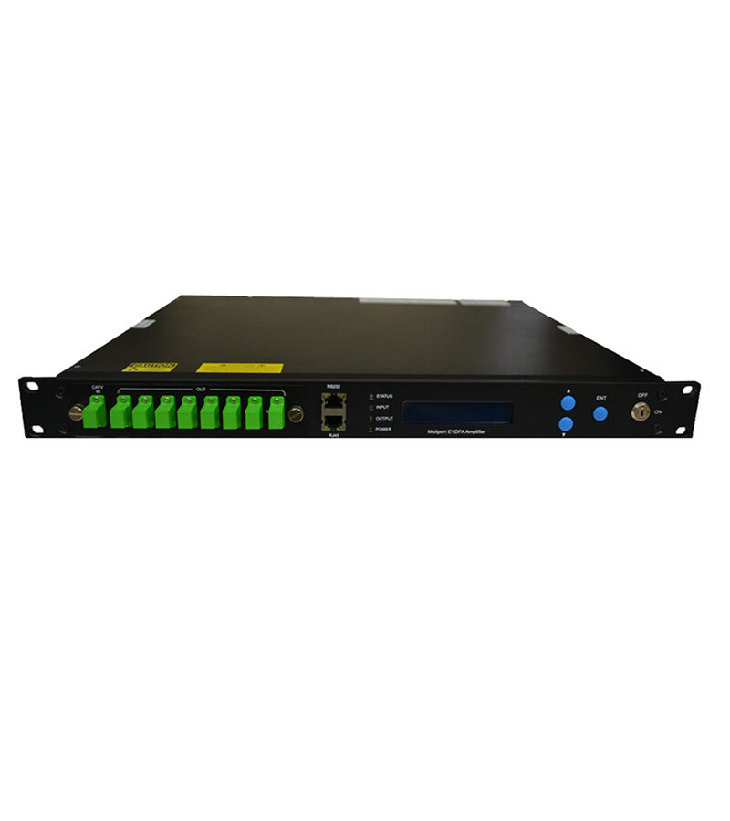 Jonsa DF/17ESFA1/8 Optical EDFYA 1550nm SC/APC 1 IN / 8 Output (+17dBm per out)