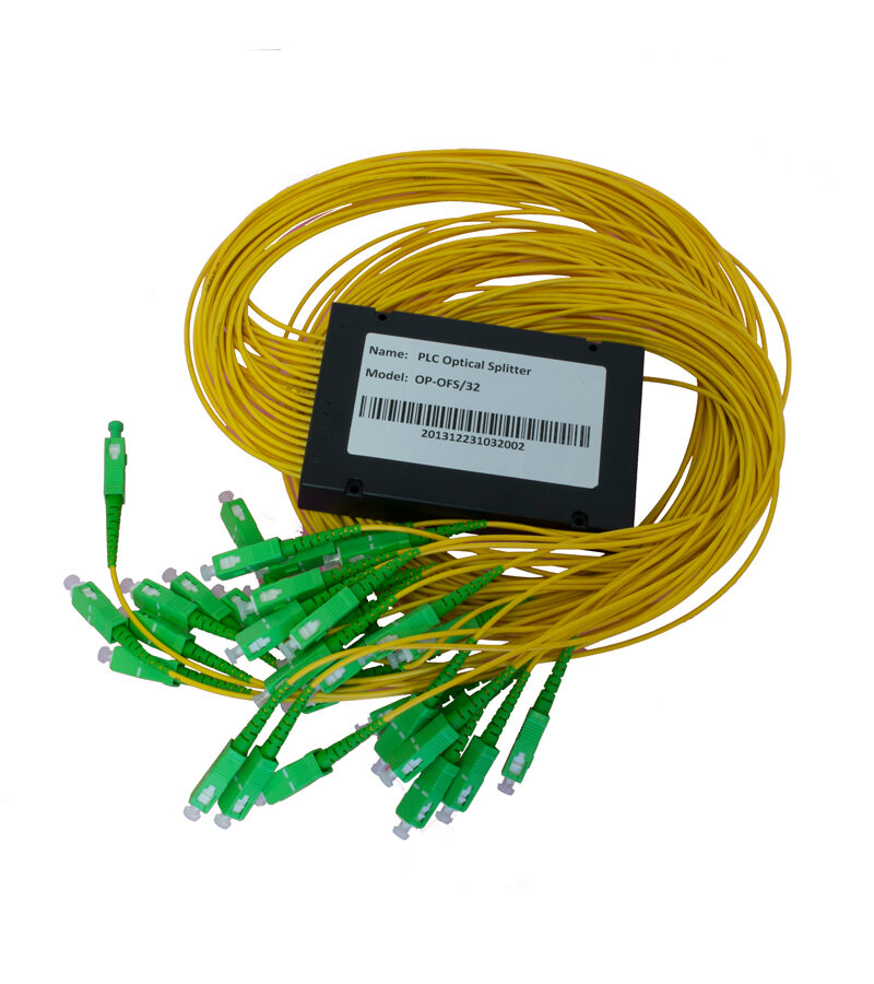 STGold Optical PLC Splitter Standalone, 1260~1650nm, OS1/2 SC/APC - 1:4, 1:8, 1:16 & 1:32 Way Split