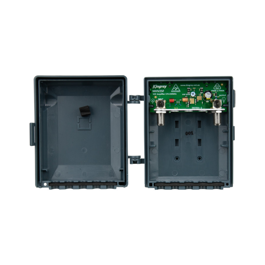 Kingray MHV Series VHF Only 25Db Gain Masthead Amplifier with NonShielded Housing - Image 2
