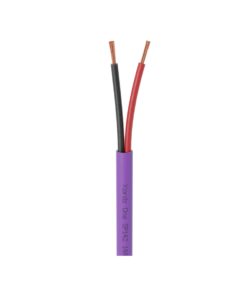 KORDZ ONE K12202 - 12AWG 2 Core Bulk Speaker Cable - LSZH - PVC Free - Purple - 152.5m Box