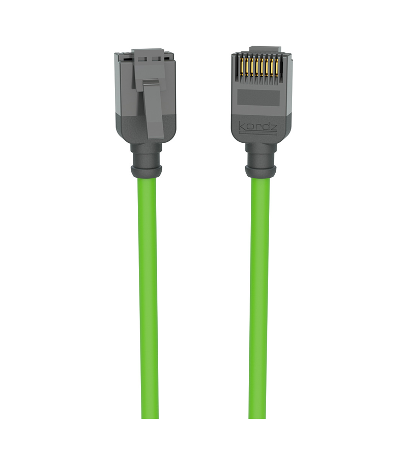 Kordz PRO K23045 Cat6 Slim Network Patch Cable 0.15m-5m Green