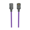 KORDZ PRO Series - CAT6 Slim Profile Network Patch Cables 0.15m-5m -Purple
