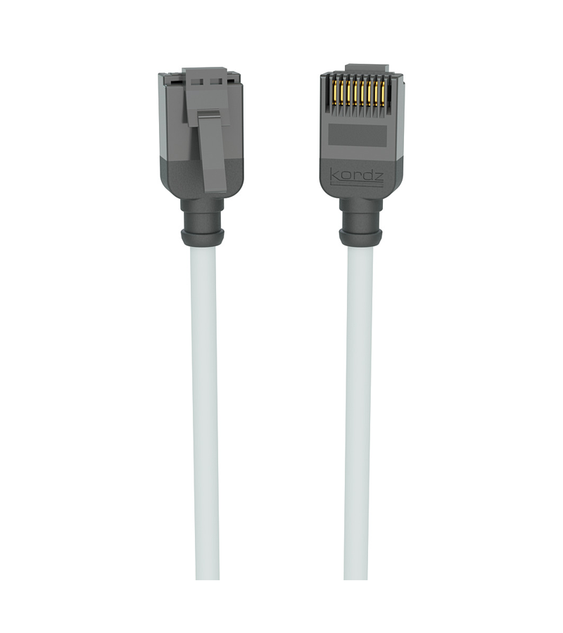 Kordz PRO K23045 Cat6 Slim Network Patch Cable 0.15m-5m White