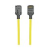 CAT6 Slim Profile Network Patch Cables 0.15m-5m - Yellow