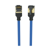 KORDZ PRS Series - CAT6A Slim Profile Network Patch Cables 0.15m-5m-Blue