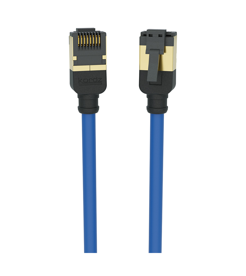 KORDZ K33946 PRS Series - CAT6A Slim Profile Network Patch Cable - 0.15M-5M - Blue