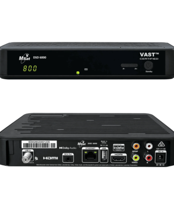 MSAT DSD6000 VAST Certified Satellite Receiver Set Top Box