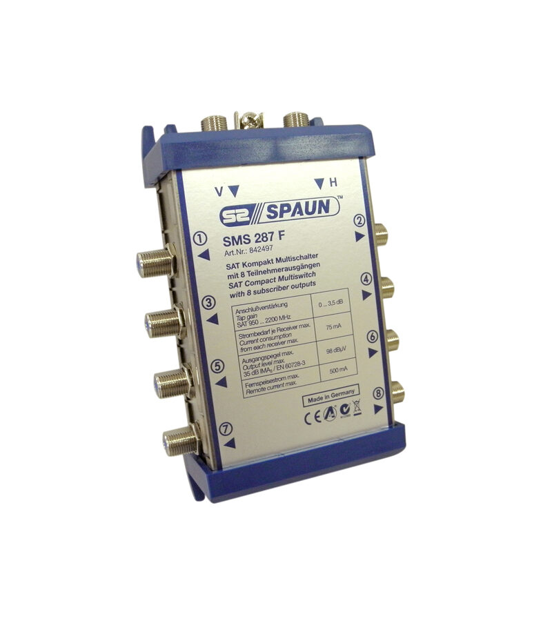 Spaun SMS287 End of Line Multi-switch, 2 Wire, 8 Outputs