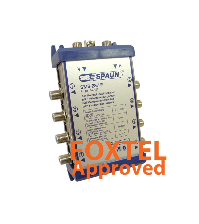 Spaun SMS287 End of Line Multi-switch, 2 Wire, 8 Outputs