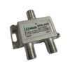 IKUSI 52501 SPR-205 2-Way 5-2400MHz F-type Splitters Power Pass Bi-Directional IN>OUT & OUT>IN