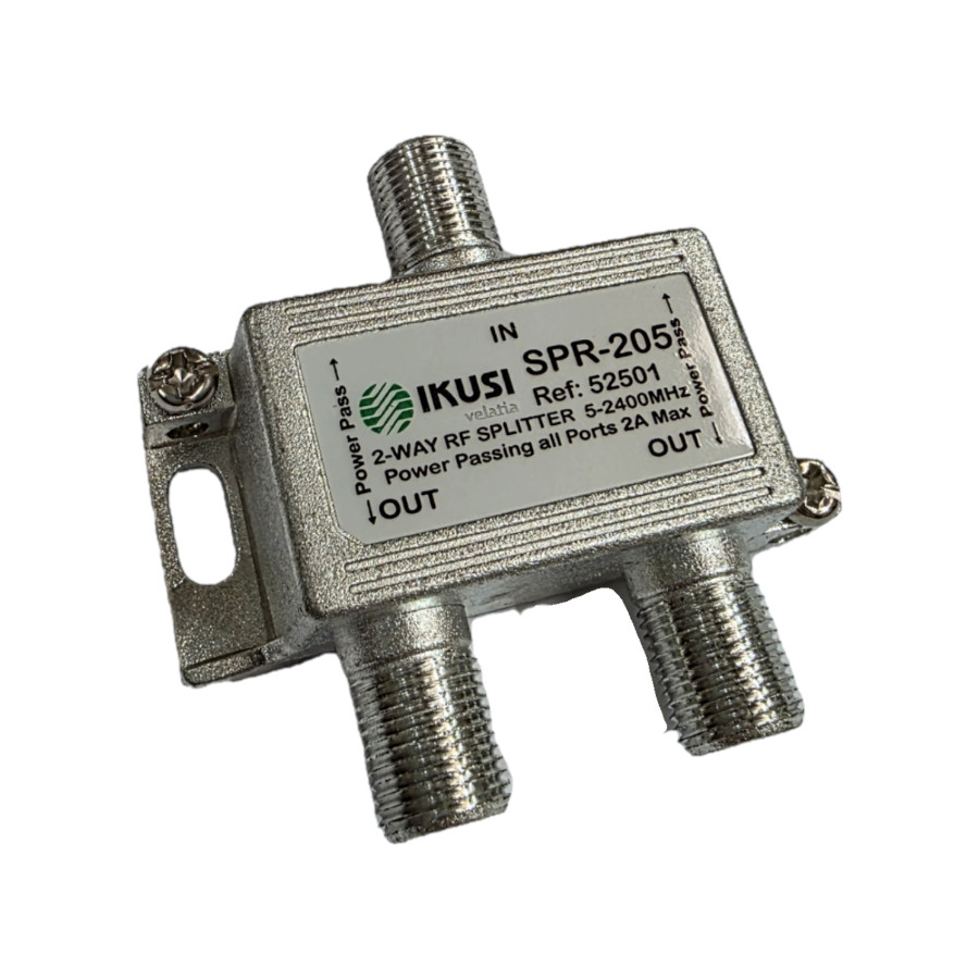 IKUSI SPR-205, 307, 408 2, 3 & 4-Way 5-2400MHz Splitters Power Pass Bi-Directional - Image 5