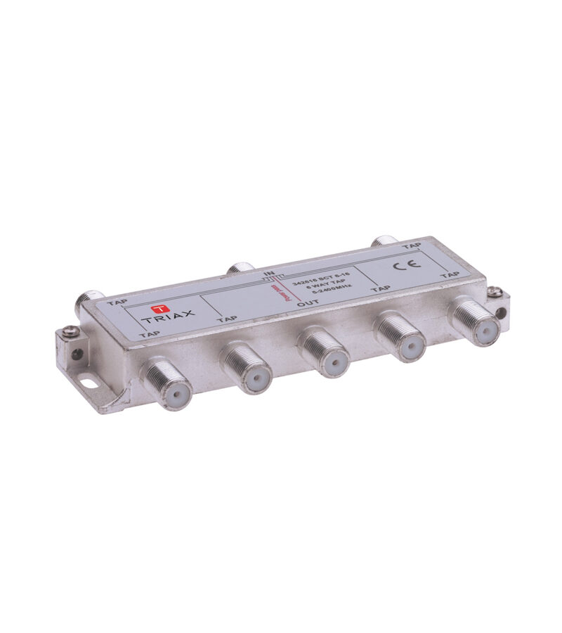 TRIAX SCT Silver Series 6 Way TAPS 5~2400MHz F-Type