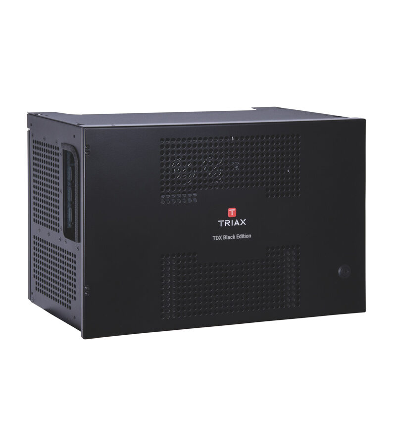 Triax TDX Series 492091 Black Edition Main Unit – QPSK, COFDM, QAM, AV, HDMI & IPTV