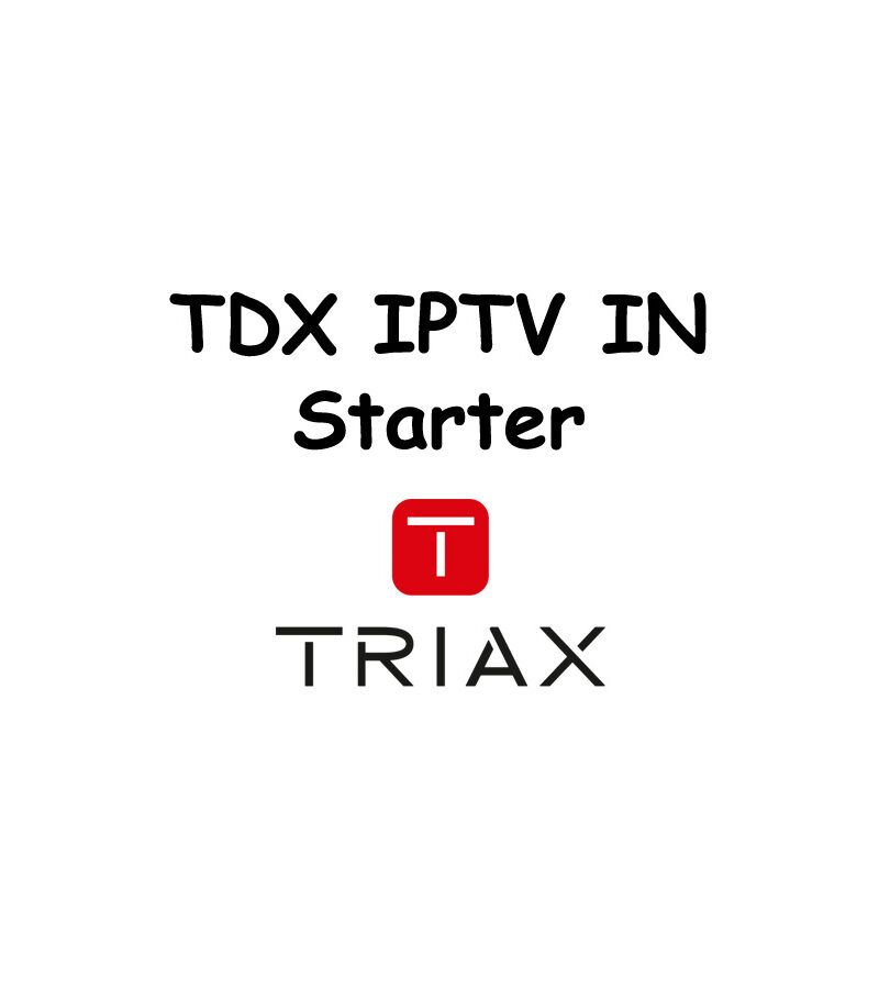 TRIAX TDX Series IPTV Input License / Service "Starter"