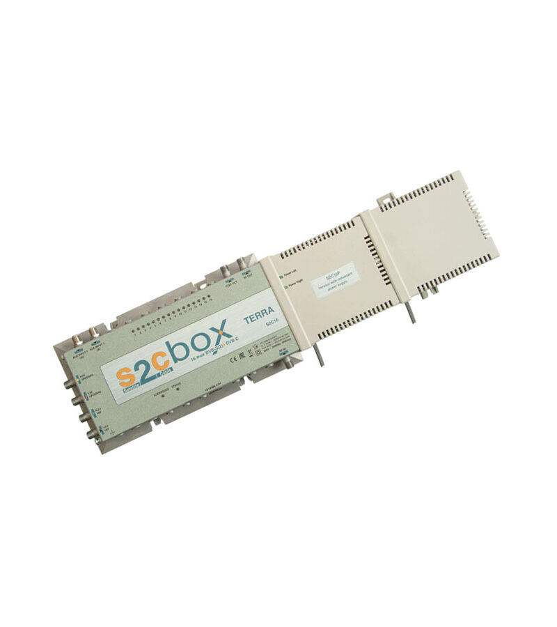 TERRA S2C 32Tp KIT: DVB-S/S2 to DVB-C QAM FOXTEL Headend System