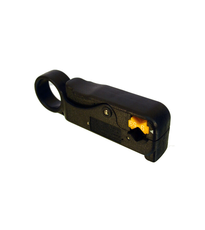Stripping Tool: Suit Coaxial Cable Type RG-58..59..6 with Adjustable Cutting Blades