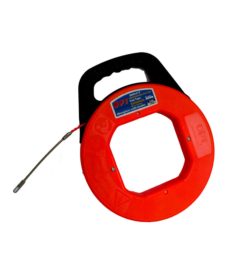 Cable Hauler: Fish Tape Rattlesnake Wire Guider 15M/50ft 250Kg