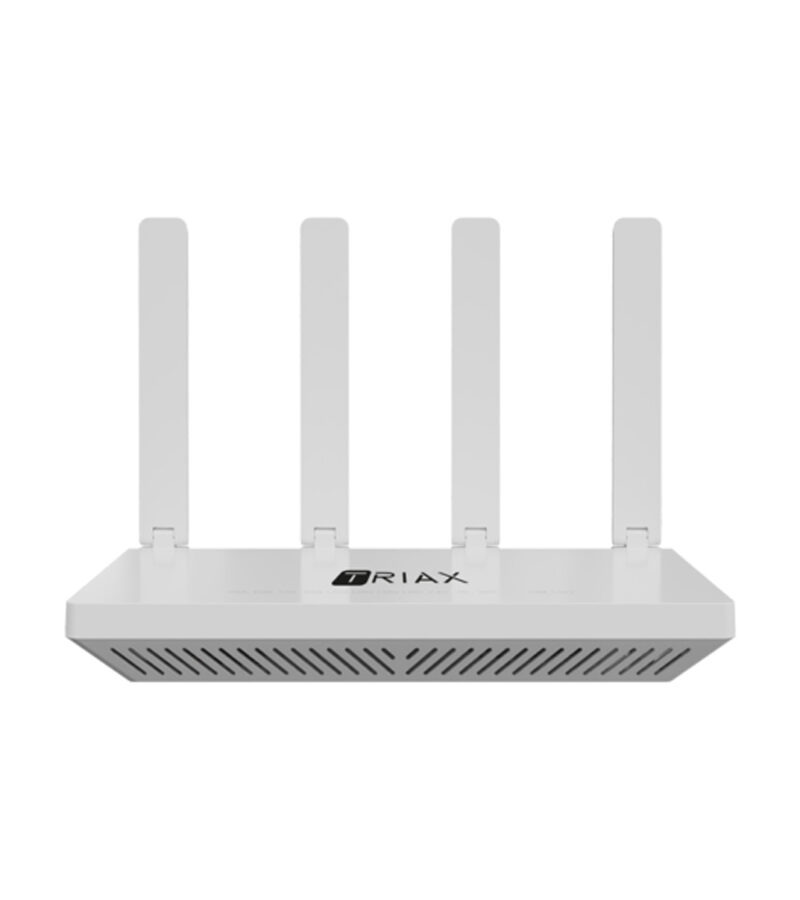 TRIAX 308703 TONT-4610 Optical Network Terminal with 1-XPON + 4-RJ45 LAN + 1-USB3.0 + CATV & Wi-Fi6