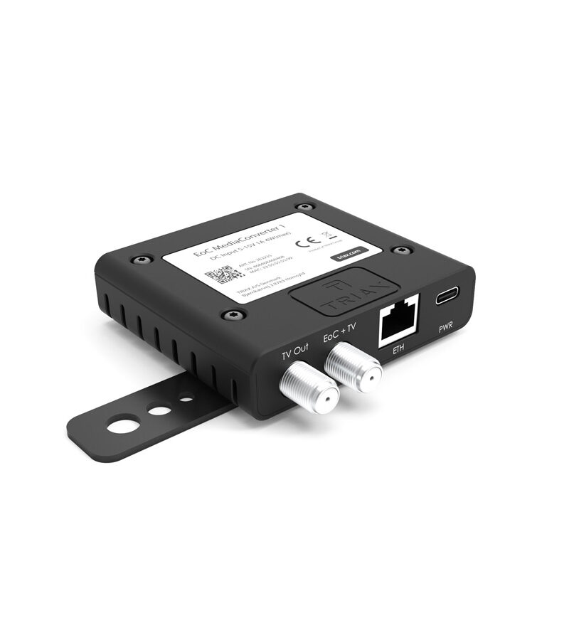 Triax 383235 Ethernet Over Coax (EoC) LAN Only Media Convertor Coaxial End Point