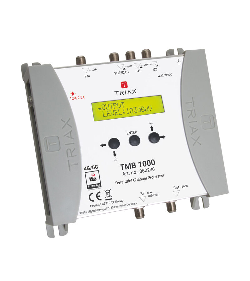 Triax TMB 1000 Programmable FTA Mini Channel Processing Headend
