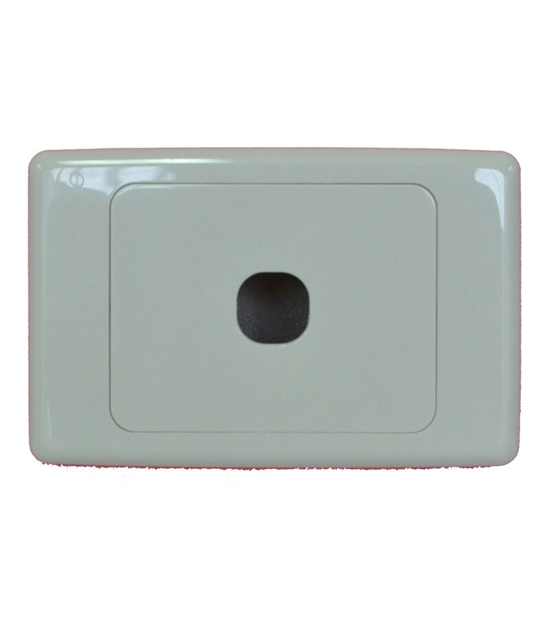 AMDEX: Wall Plates - Clipsal 2000 Series Styled (accepts Clipsal Style 30 Mechs Inserts) SINGLE Gang Clipsal 2000 STYLED Wall Plate