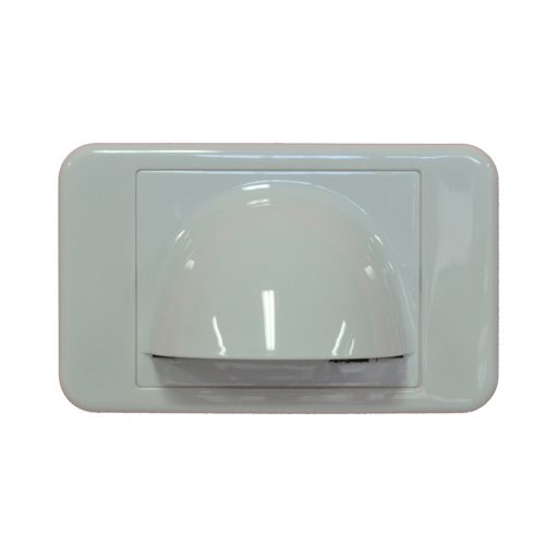 Media Style - Wall Plate - Standard (Bull Nose) Cable Entry with Bristle
