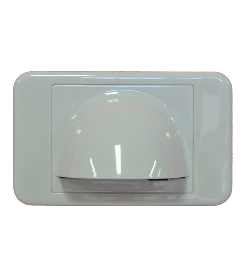 Media Style - Wall Plate - Standard (Bull Nose) Cable Entry with Bristle