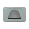 Media Style - Wall Plate - Reversed (Bull Nose) Cable Entry with Bristle