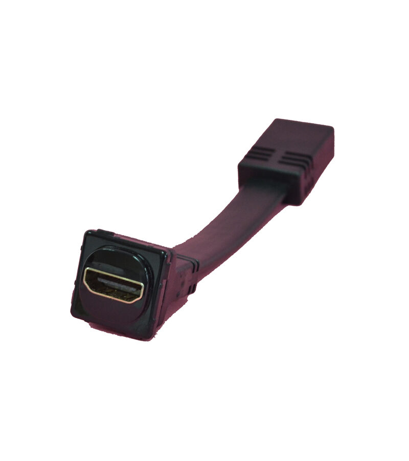 Insert: HDMI-HDMI (BLACK) 1.4 suits AMDEX/Clipsal style plates