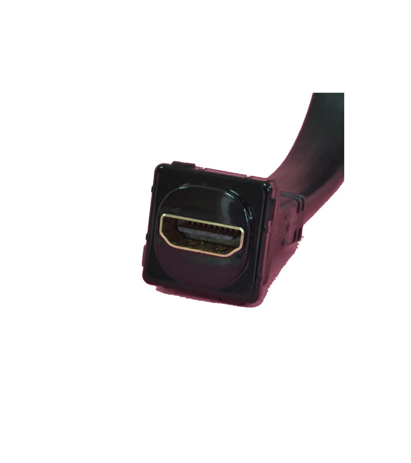Insert: HDMI-HDMI (BLACK) 1.4 suits AMDEX/Clipsal style plates