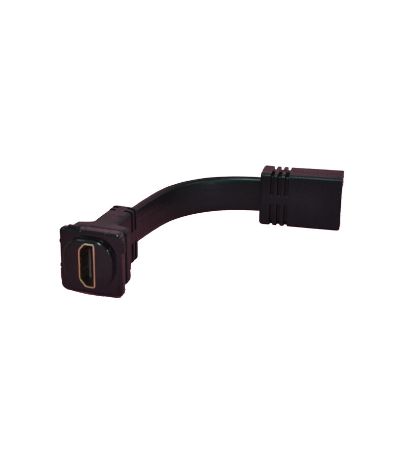 Insert: HDMI-HDMI (BLACK) 1.4 suits AMDEX/Clipsal style plates