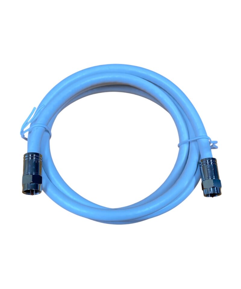 Flylead Rg6 Tri Shield Preterminated with F-Type 2 Meters