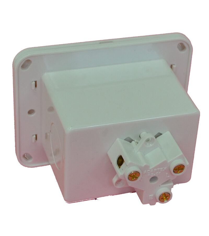 Recessed SINGLE GPO - Recessed Single Appliance Power Outlet / Point -10A 240VAC